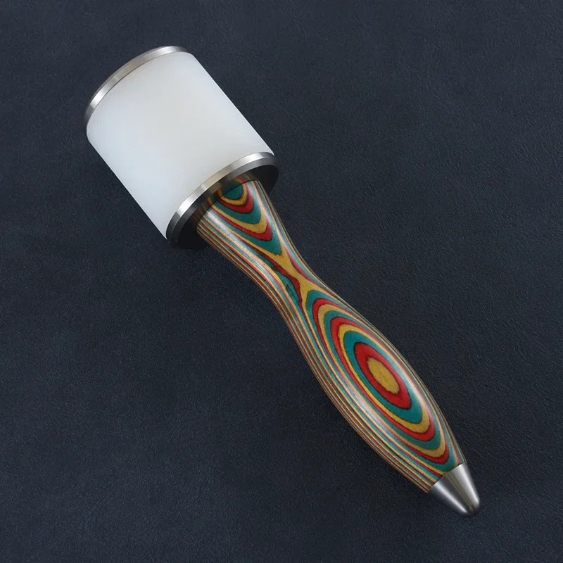Wooden Mallet Carving - Leather Craft Carving Hammer Wooden Handle