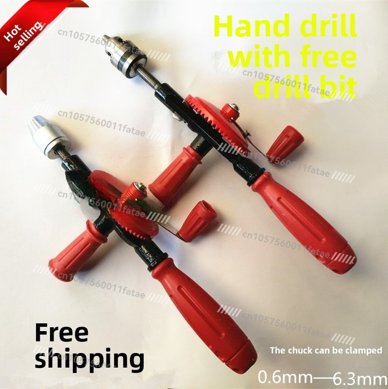 Woodworking Hand Tools - Hand Drill for Woodworking Mini Drill