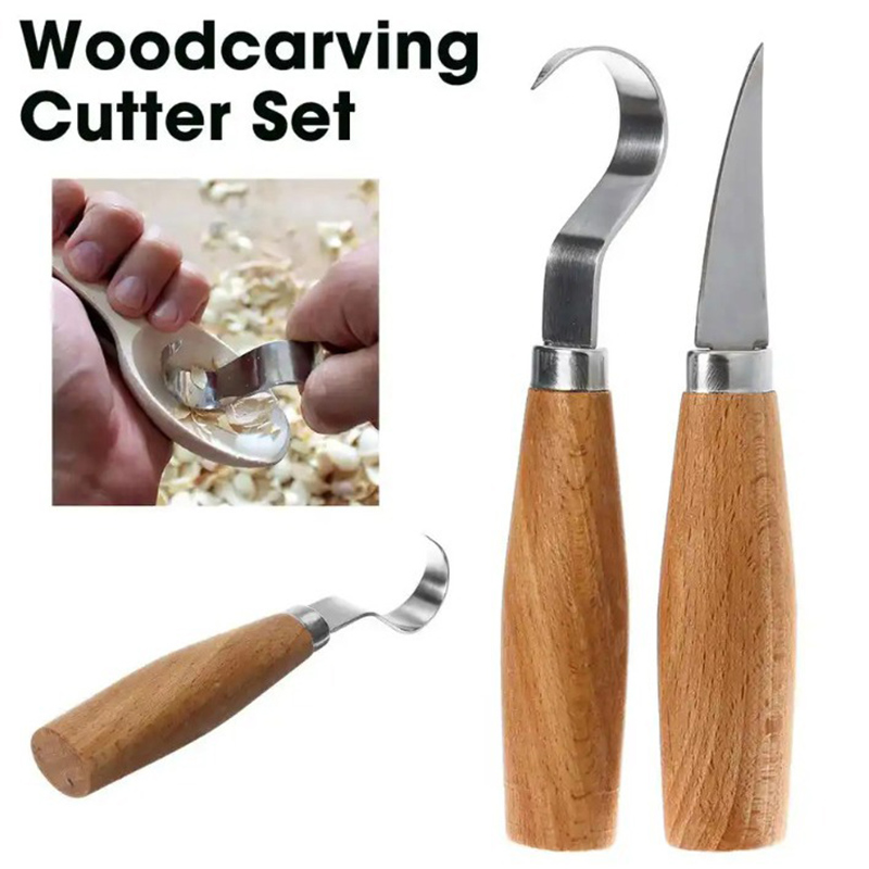 Woodworking Class - Wood Carving Knife Chisel Hook Knife