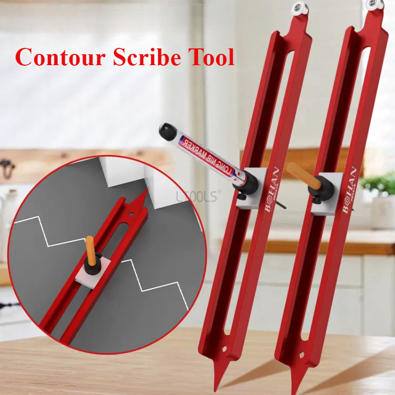 Contour Gauge Scribe Tool Prof - Woodworking Marking Knife บทวิจารณ์และราคา