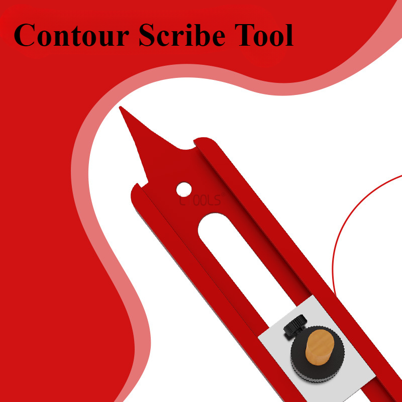 Contour Gauge Scribe Tool Prof - Woodworking Marking Knife บทวิจารณ์และราคา