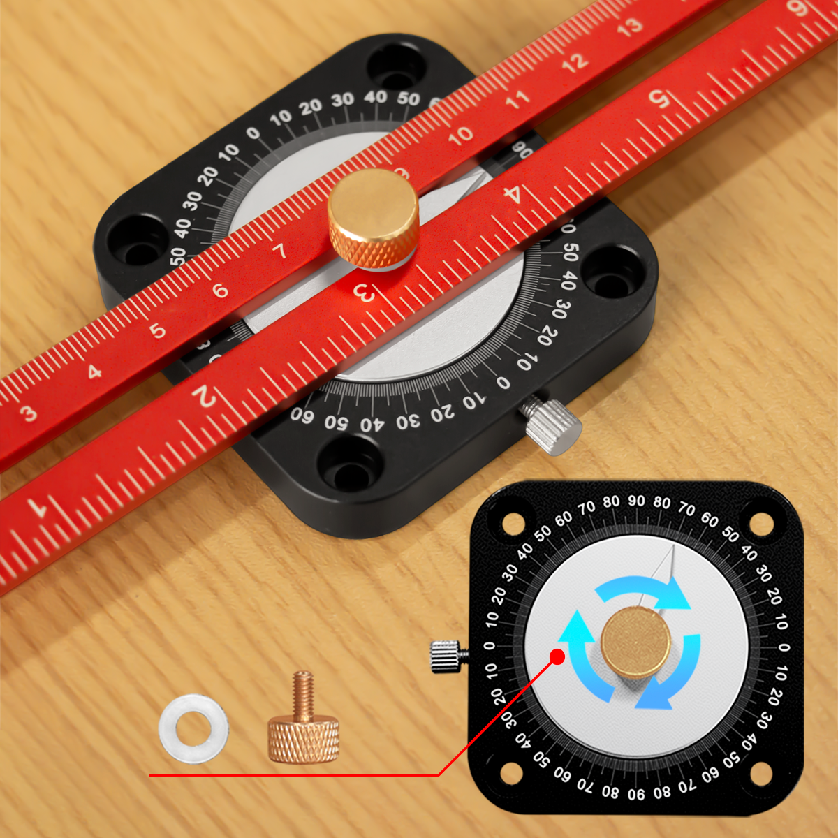 New Woodworking Scriber 360° P - Woodworking Gauge บทวิจารณ์และราคา