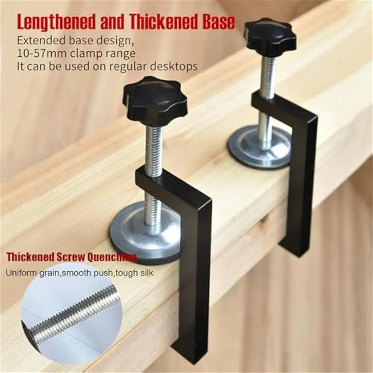 A06K 4pc G Clamps for Woodwork - Woodworking Hand Tools บทวิจารณ์และราคา