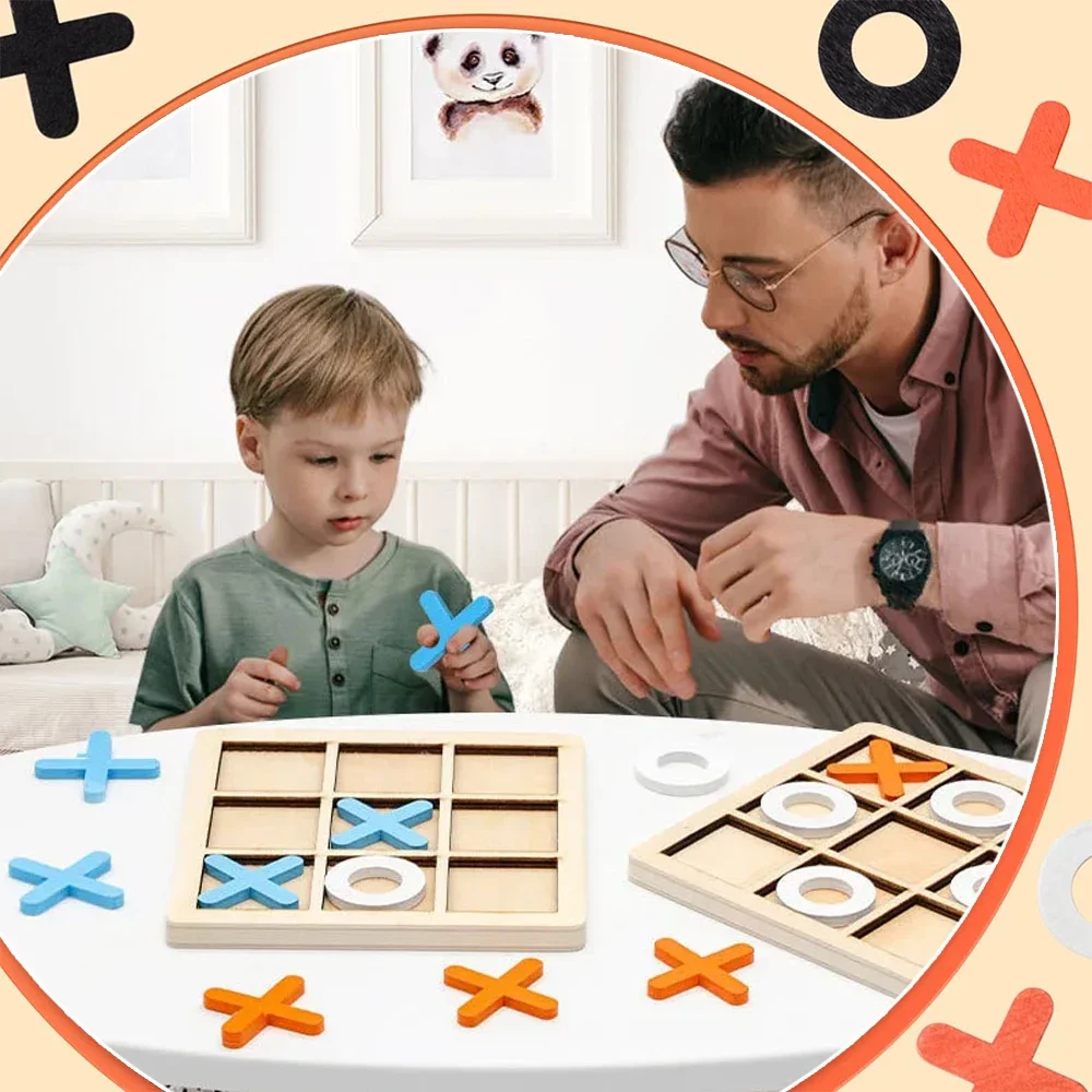 Wooden XO Tic Tac Toe Game Min - Woodworking For Kids บทวิจารณ์และราคา