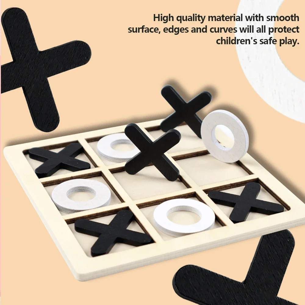 Wooden XO Tic Tac Toe Game Min - Woodworking For Kids บทวิจารณ์และราคา