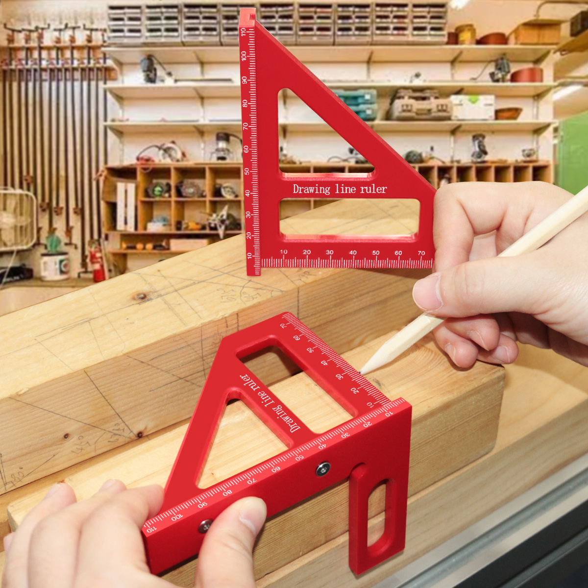 45°/90° Multi-Angle Plastic St - Woodworking Project Plans บทวิจารณ์และราคา