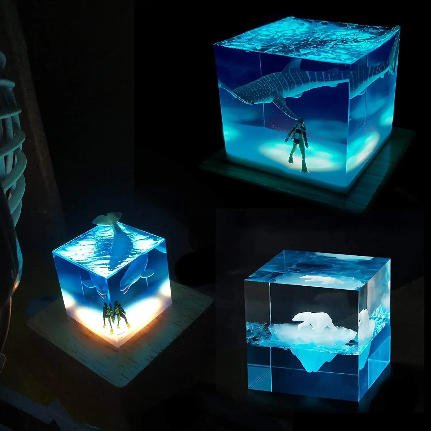 Square Light Resin Mold,led Si - Woodworking Resin บทวิจารณ์และราคา
