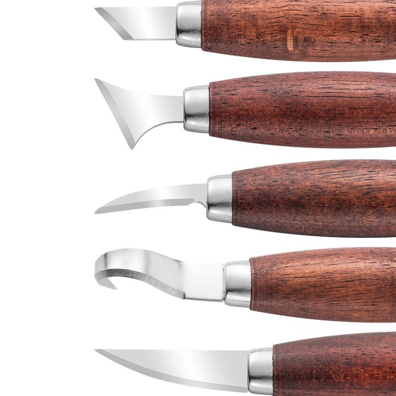 5 Pcs Wood Carving Chisel Set  - Woodworking Hand Tools บทวิจารณ์และราคา