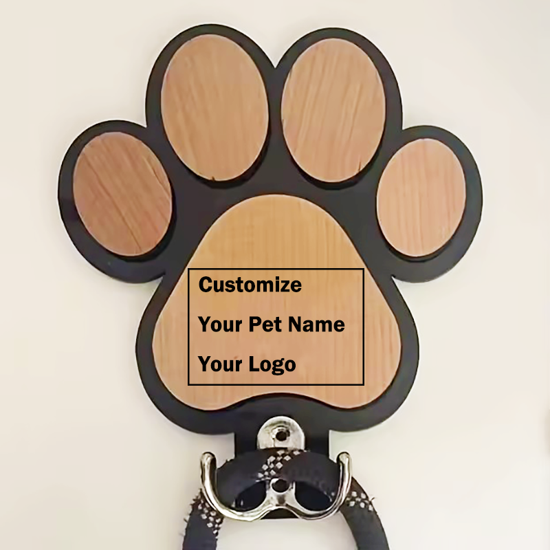Custom Name Logo Wooden Paw Pr - Woodworking Logos บทวิจารณ์และราคา