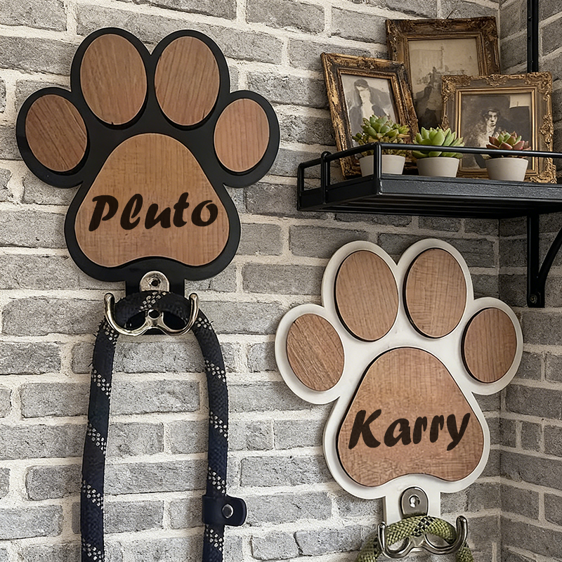 Custom Name Logo Wooden Paw Pr - Woodworking Logos บทวิจารณ์และราคา