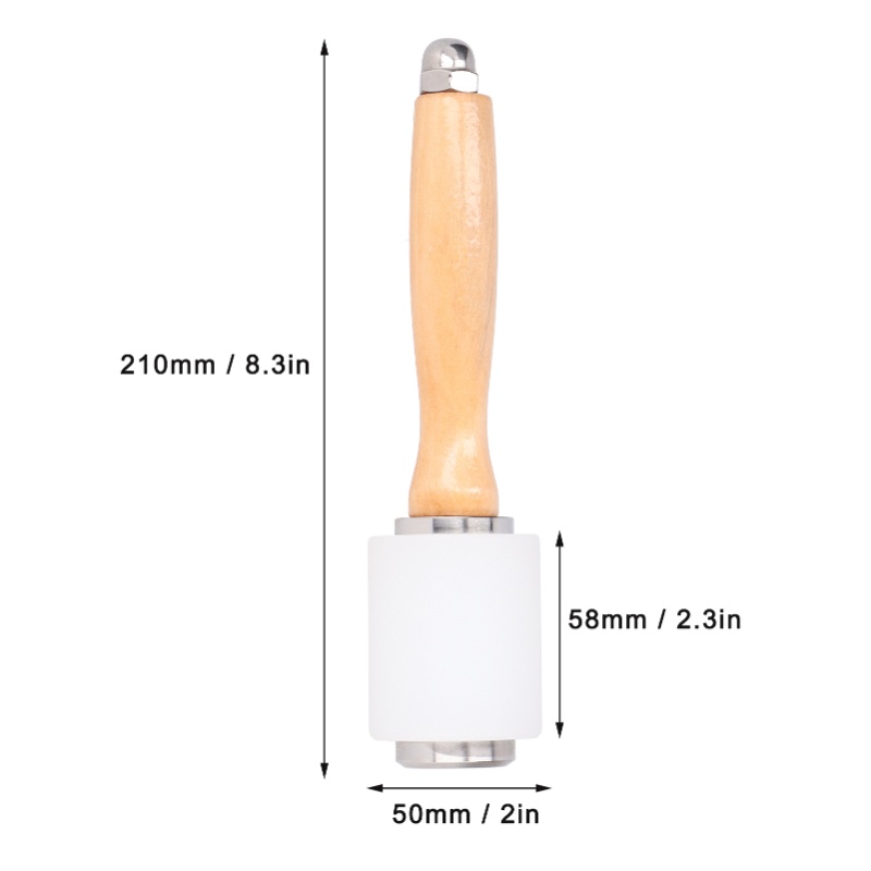 Leather Carving Hammer Nylon D - Wooden Mallet Carving บทวิจารณ์และราคา