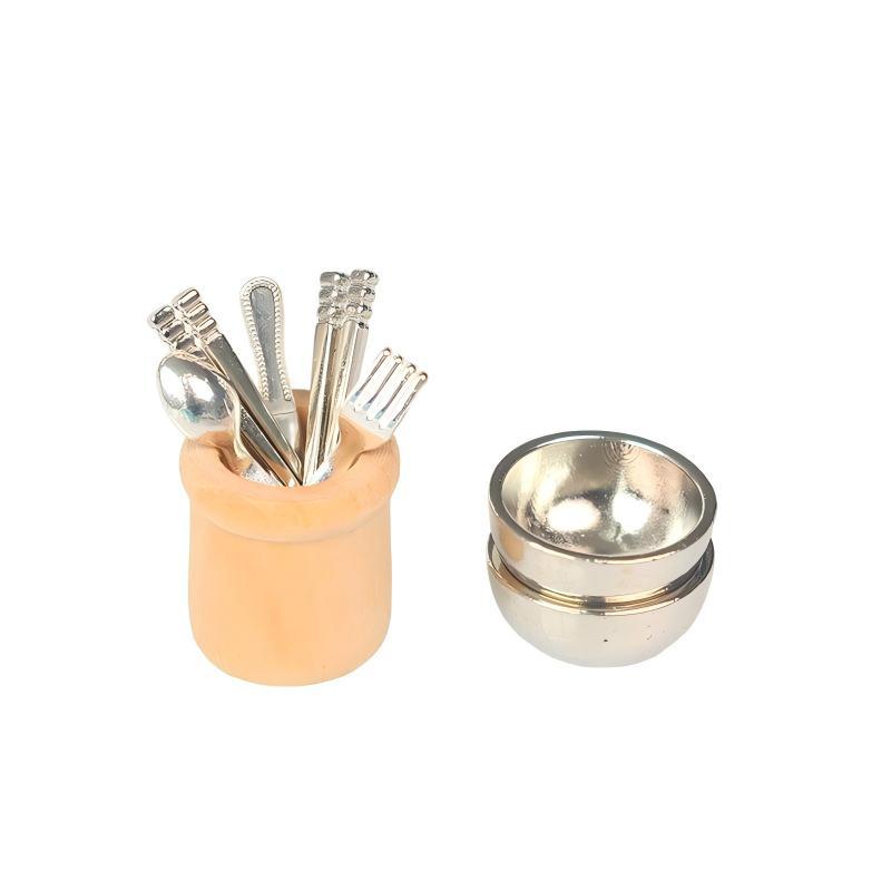 Miniature Kitchen Utensils Set - Woodworking Tool บทวิจารณ์และราคา