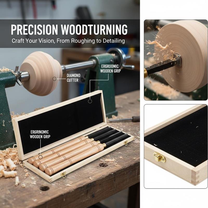 Woodworking Carving Chisel Kit - Woodworking Kits บทวิจารณ์และราคา