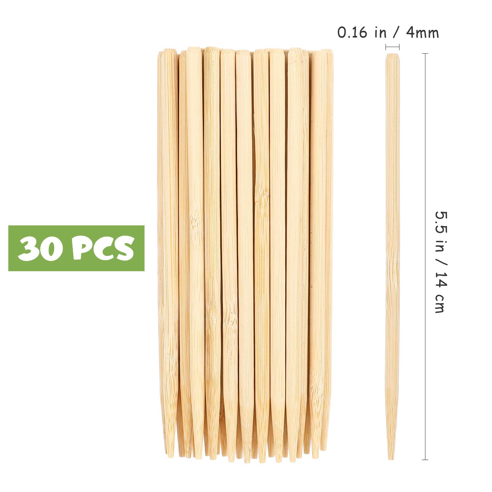 30pcs Scratch Bamboo Pens Wax  - Woodworking For Kids บทวิจารณ์และราคา