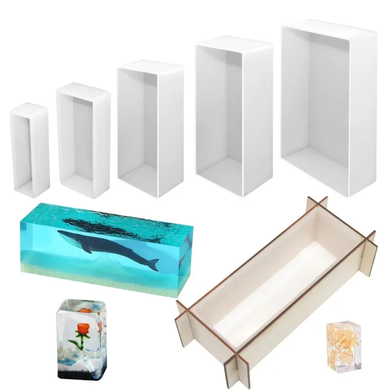 3D Rectangle Cuboid Epoxy Resi - Woodworking Resin บทวิจารณ์และราคา