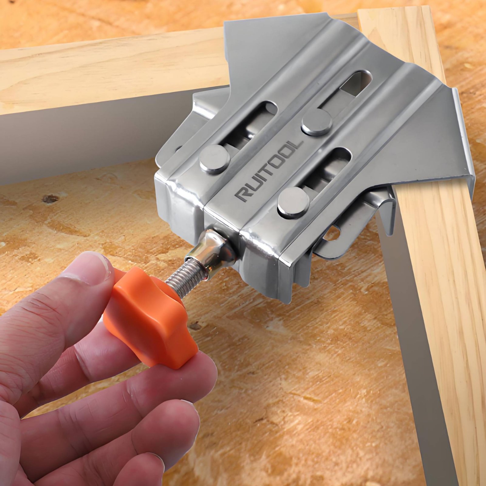 90 Degree Corner Clamp Stainle - Woodworking Hand Tools บทวิจารณ์และราคา