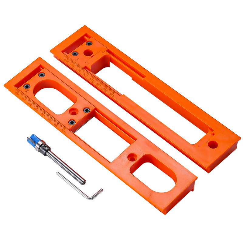 1Pc Hinge Mortise Template Inv - Woodworking Project Plans บทวิจารณ์และราคา