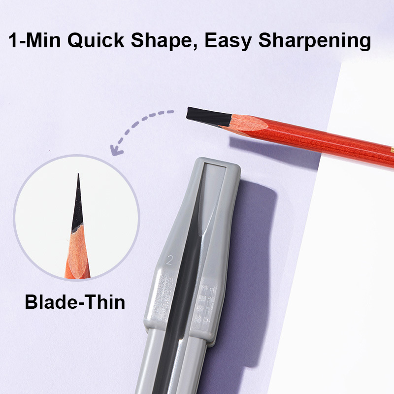 Wooden Eyebrow Pencil Sharpene - Woodworking Tool บทวิจารณ์และราคา