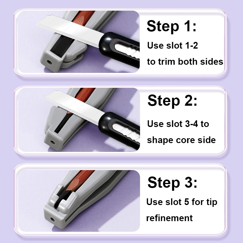 Wooden Eyebrow Pencil Sharpene - Woodworking Tool บทวิจารณ์และราคา