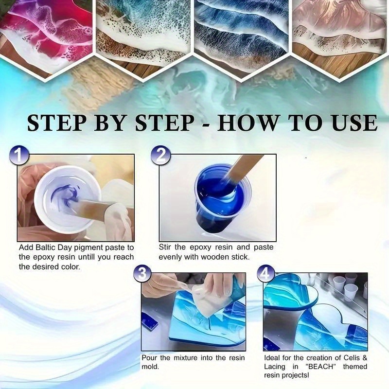 24 Colors/8 Colors 5g 0.18oz P - Woodworking Resin บทวิจารณ์และราคา