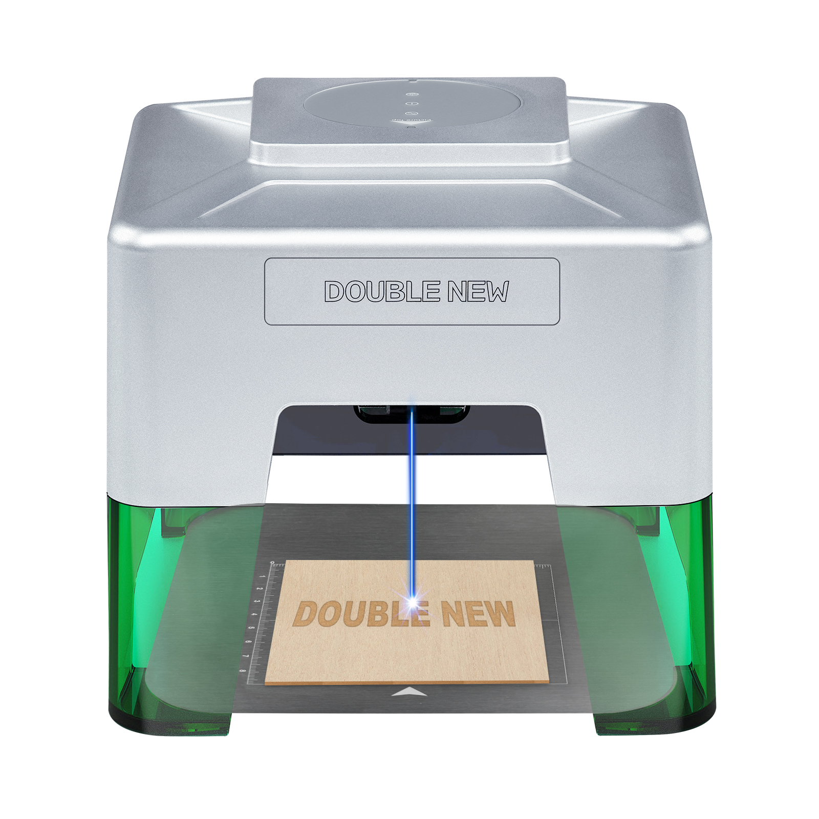 3W Mini Laser Engraver Portabl - Woodworking Logos บทวิจารณ์และราคา