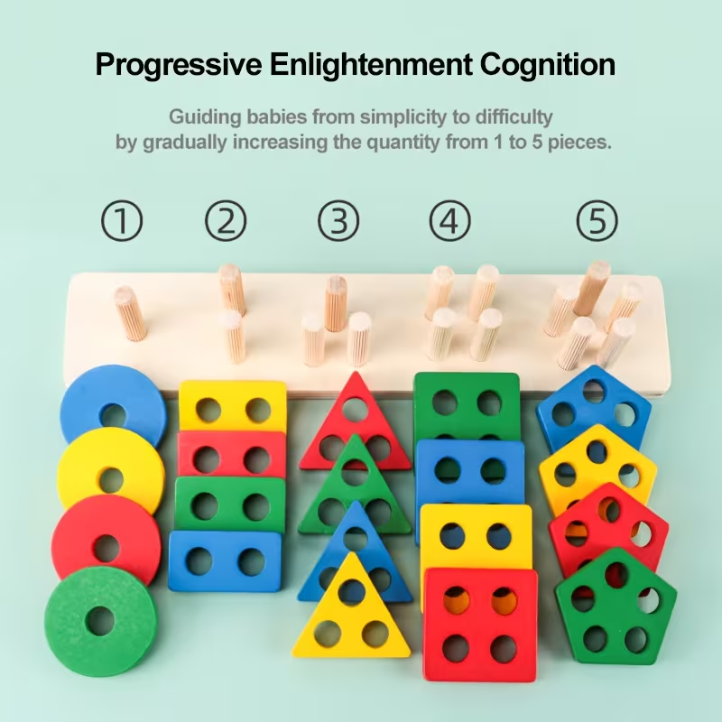 Montessori Wooden Games Baby T - Woodworking For Kids บทวิจารณ์และราคา