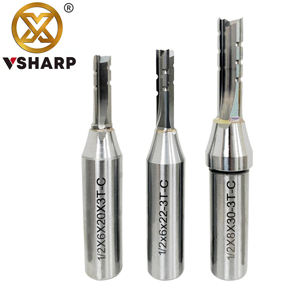 Vsharp 3 Flutes TCT Straight C - Woodworking Nc บทวิจารณ์และราคา