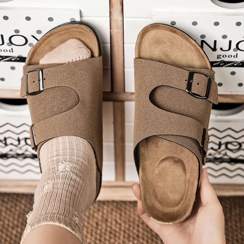 2026 Cork Slippers Men Summer  - Woodworking For Kids บทวิจารณ์และราคา