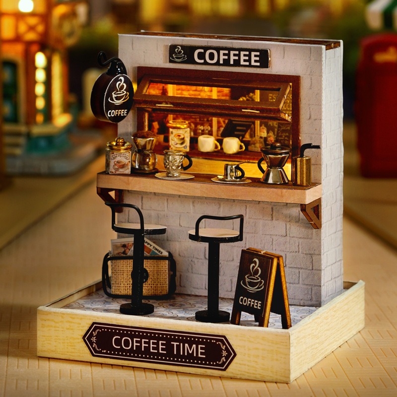 Mini Dollhouse Kit Sakura Stre - Woodworking For Kids บทวิจารณ์และราคา