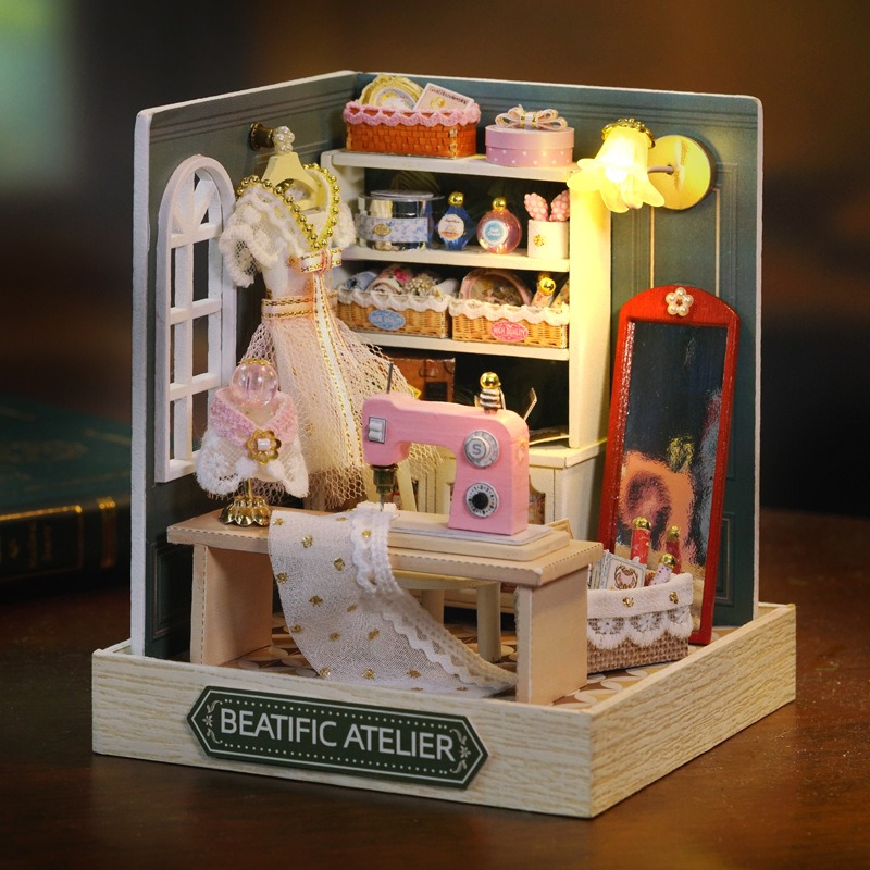 Mini Dollhouse Kit Sakura Stre - Woodworking For Kids บทวิจารณ์และราคา