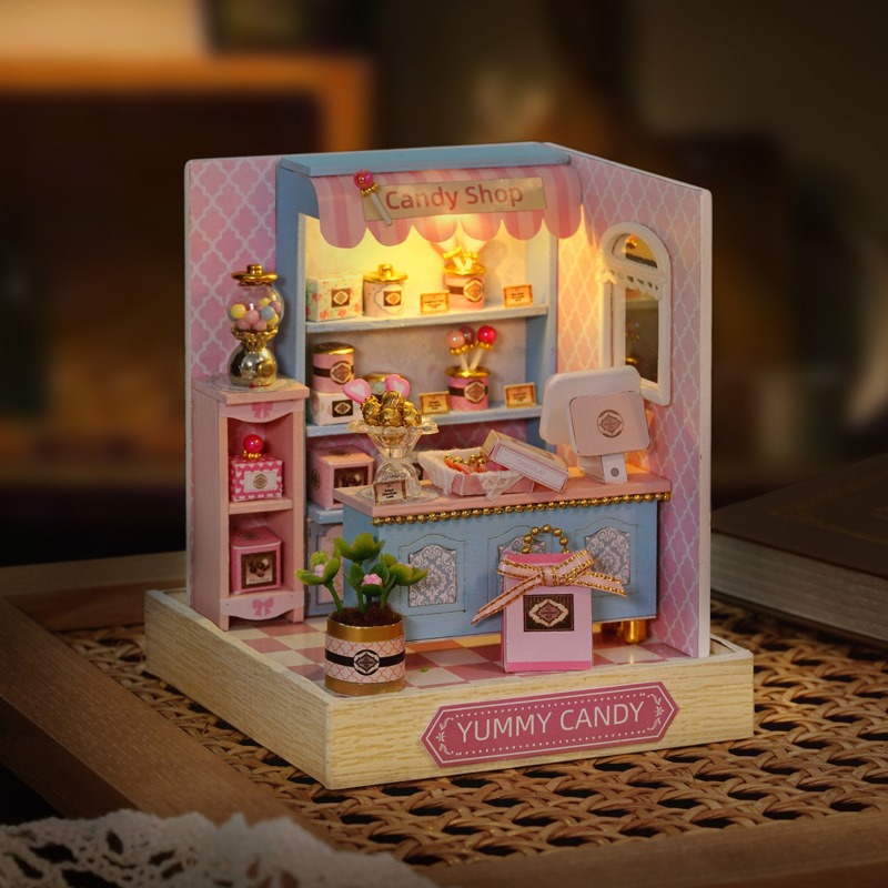 Mini Dollhouse Kit Sakura Stre - Woodworking For Kids บทวิจารณ์และราคา
