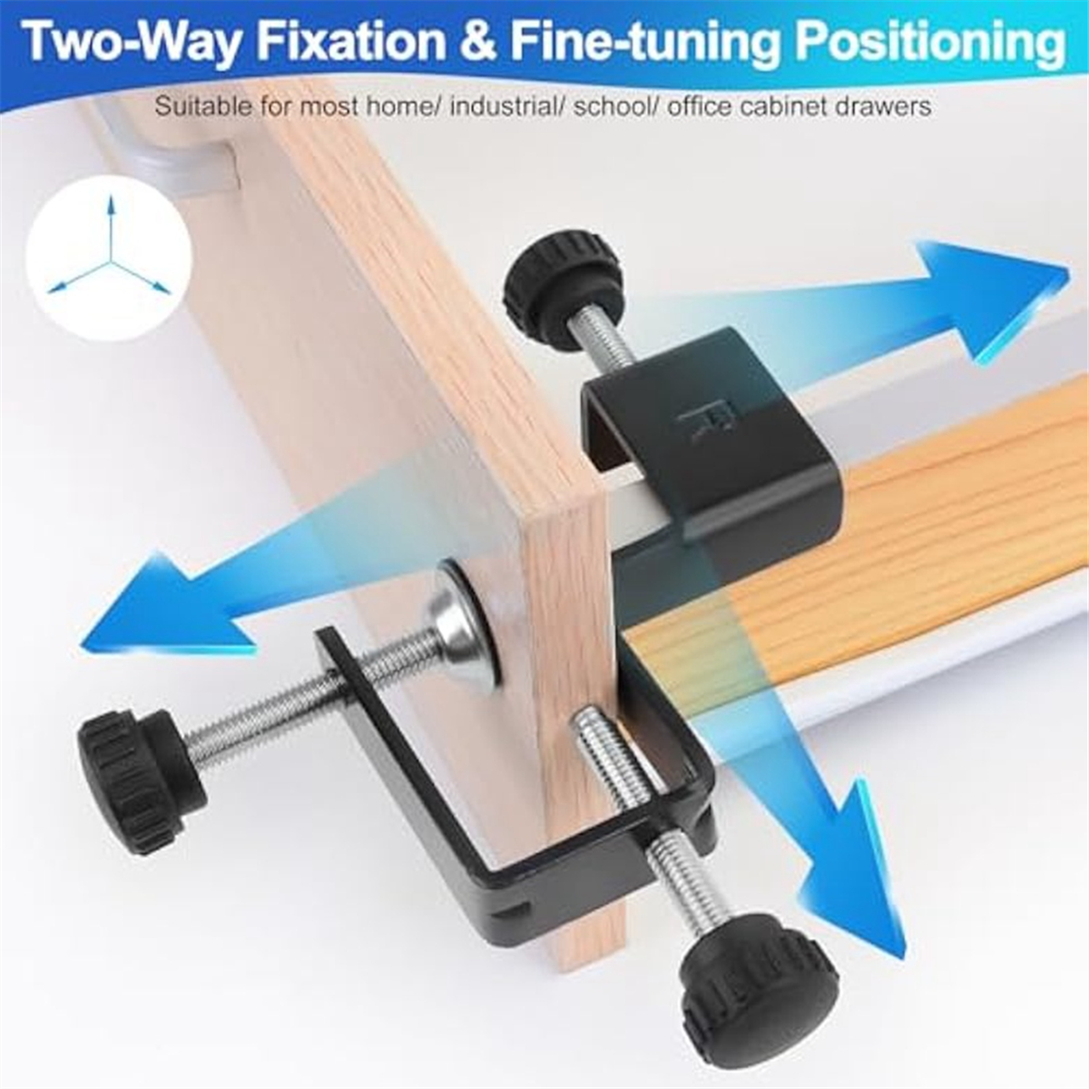 A002 2Pcs Drawer Front Mountin - Woodworking Hardware บทวิจารณ์และราคา
