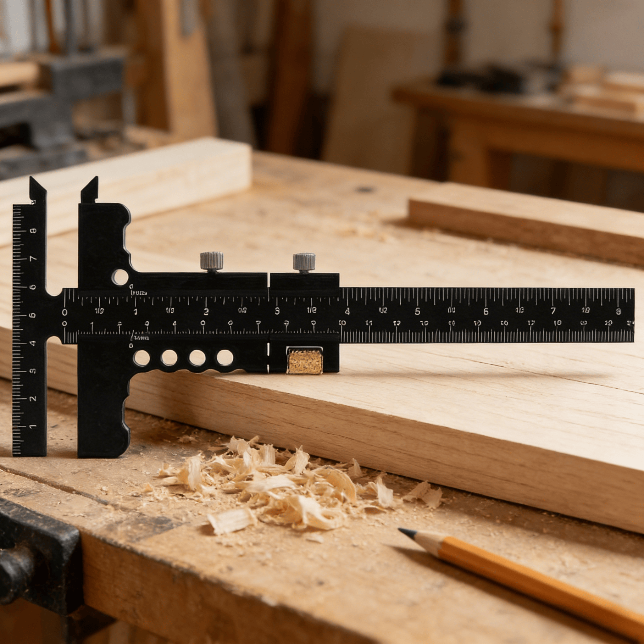 Aluminum Alloy T-Shaped Woodwo - Woodworking Gauge บทวิจารณ์และราคา