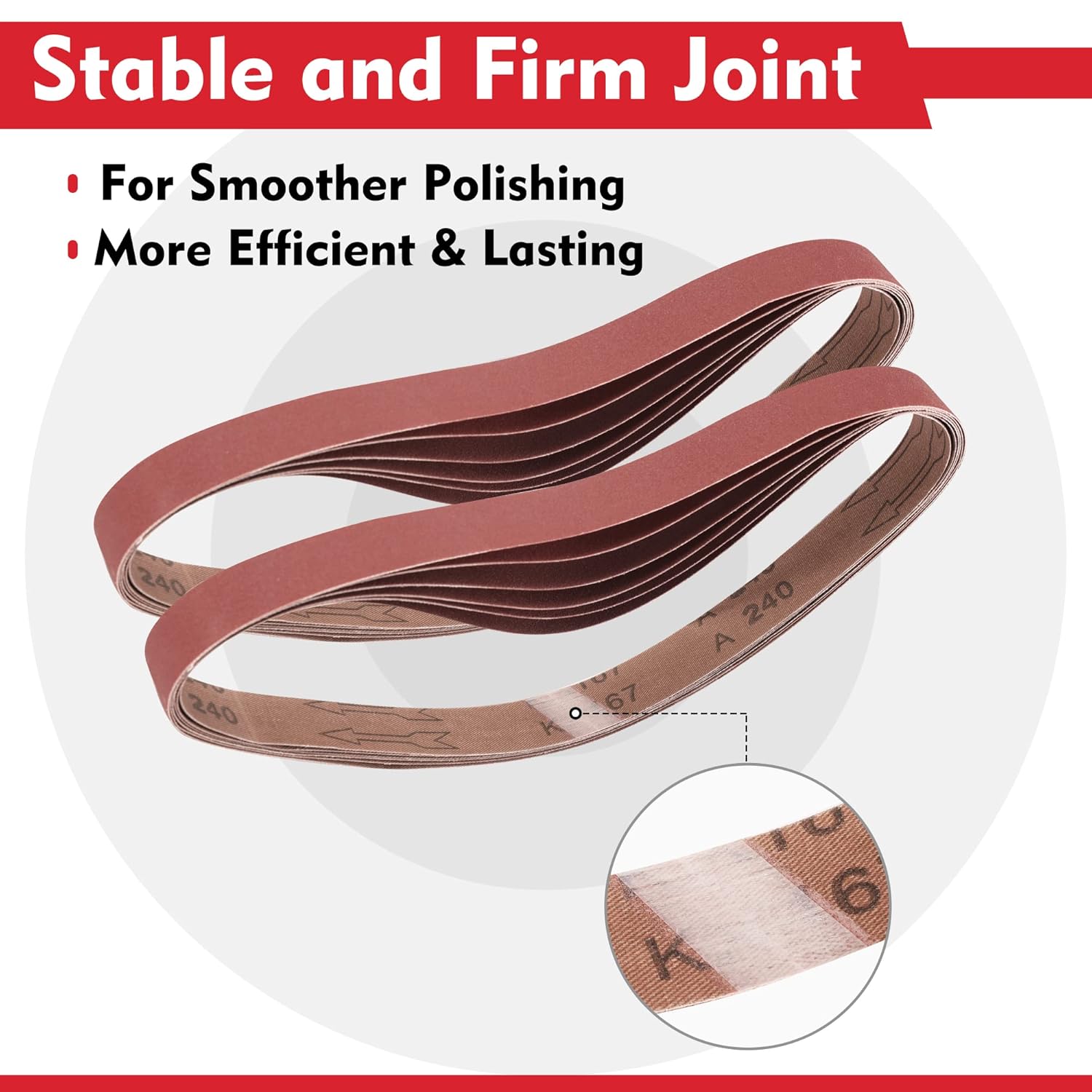 36 Pack 1x30 Inch Sanding Belt - Woodworking Kits บทวิจารณ์และราคา