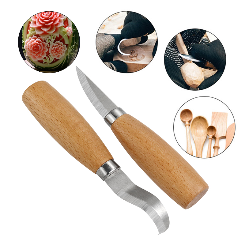 Stainless Iron Carving Knife B - Woodworking Class บทวิจารณ์และราคา