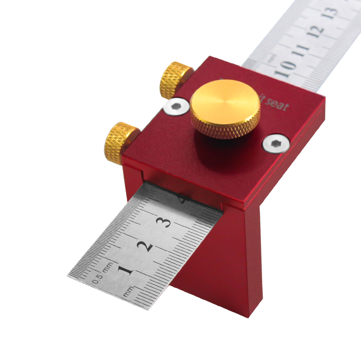 30cm/12 Inch Scribing Ruler 90 - Woodworking Gauge บทวิจารณ์และราคา