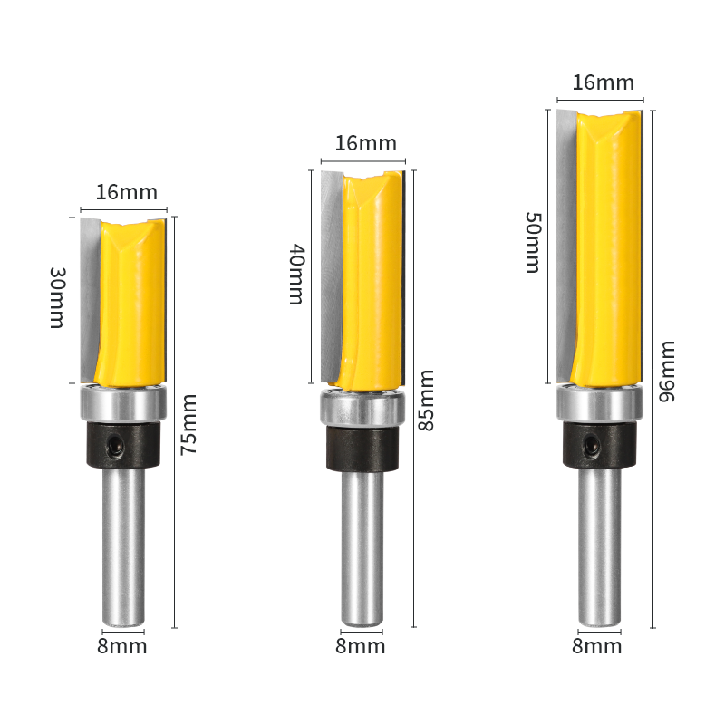 PTA 8MM Shank D16 Pattern Bit  - Woodworking Nc บทวิจารณ์และราคา