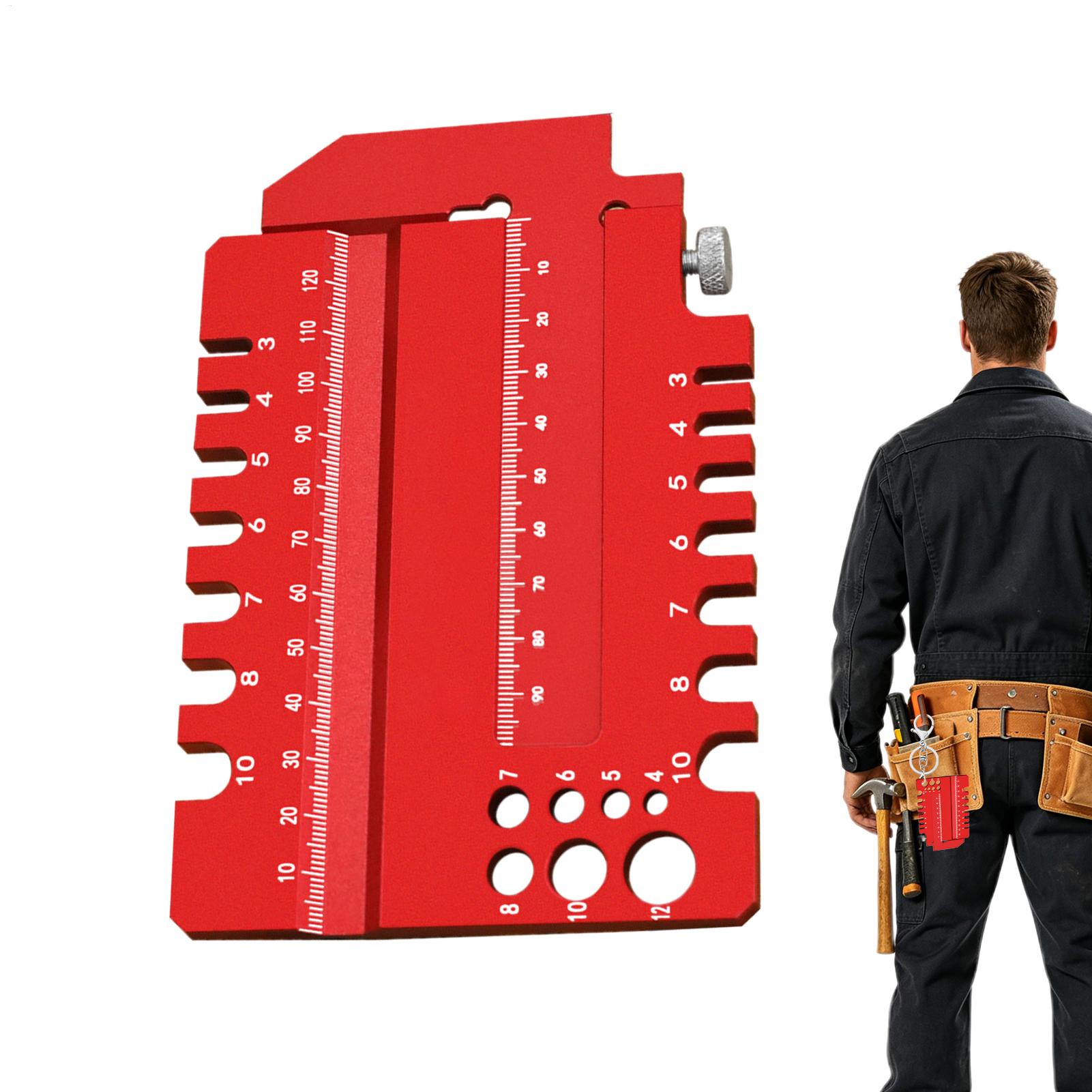 Woodworking Ruler Measuring Ga - Woodworking Gauge บทวิจารณ์และราคา