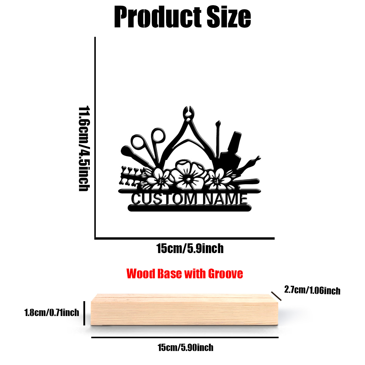 1pc Stylish Personalized Custo - Woodworking Tool บทวิจารณ์และราคา