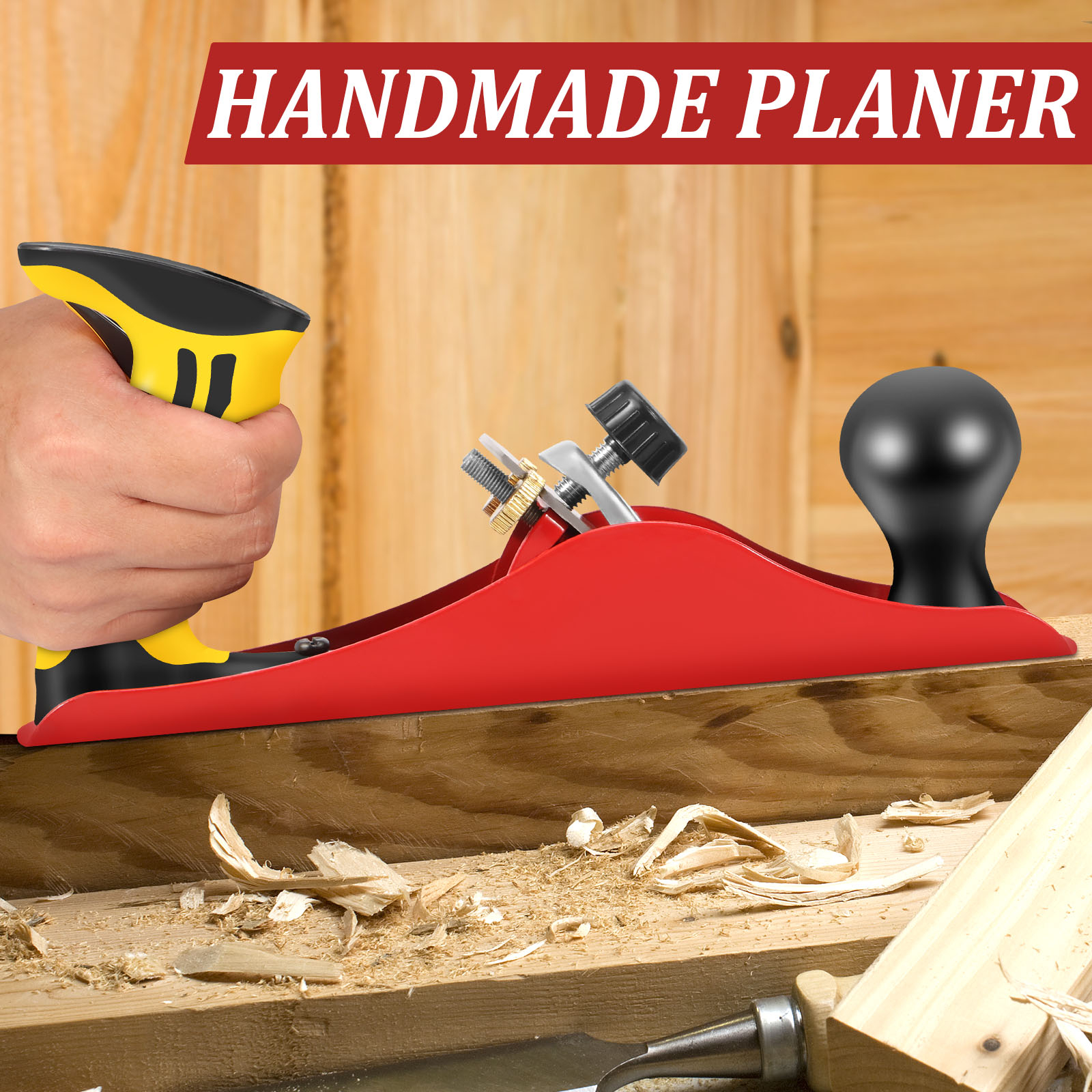 Wood Hand Planer Set Hand Tool - Woodworking Class บทวิจารณ์และราคา
