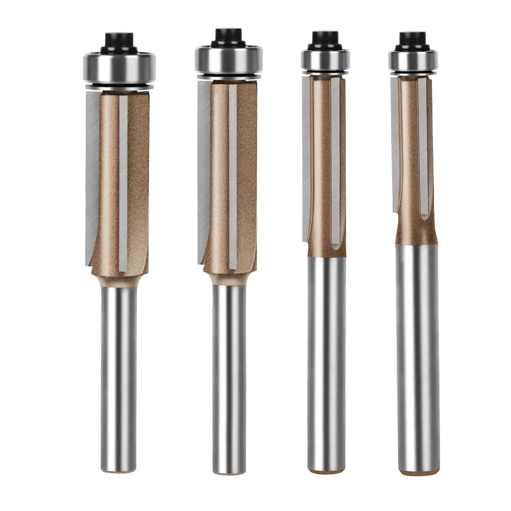 1 PC 6mm 1/4in Shank Z3 Flush  - Woodworking Nc บทวิจารณ์และราคา