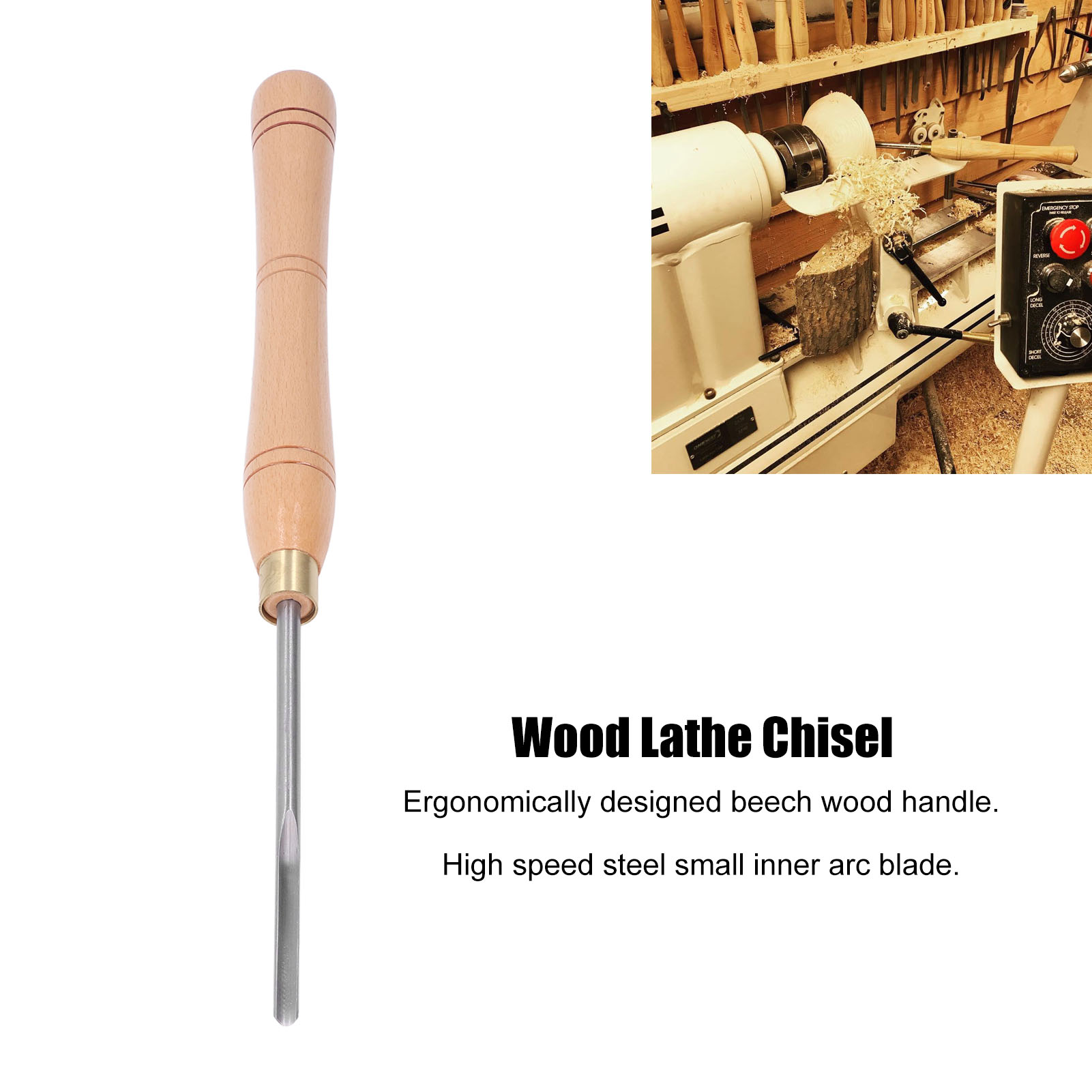 Chisel Turning Tool Wood Lathe - Woodworking Hardware บทวิจารณ์และราคา
