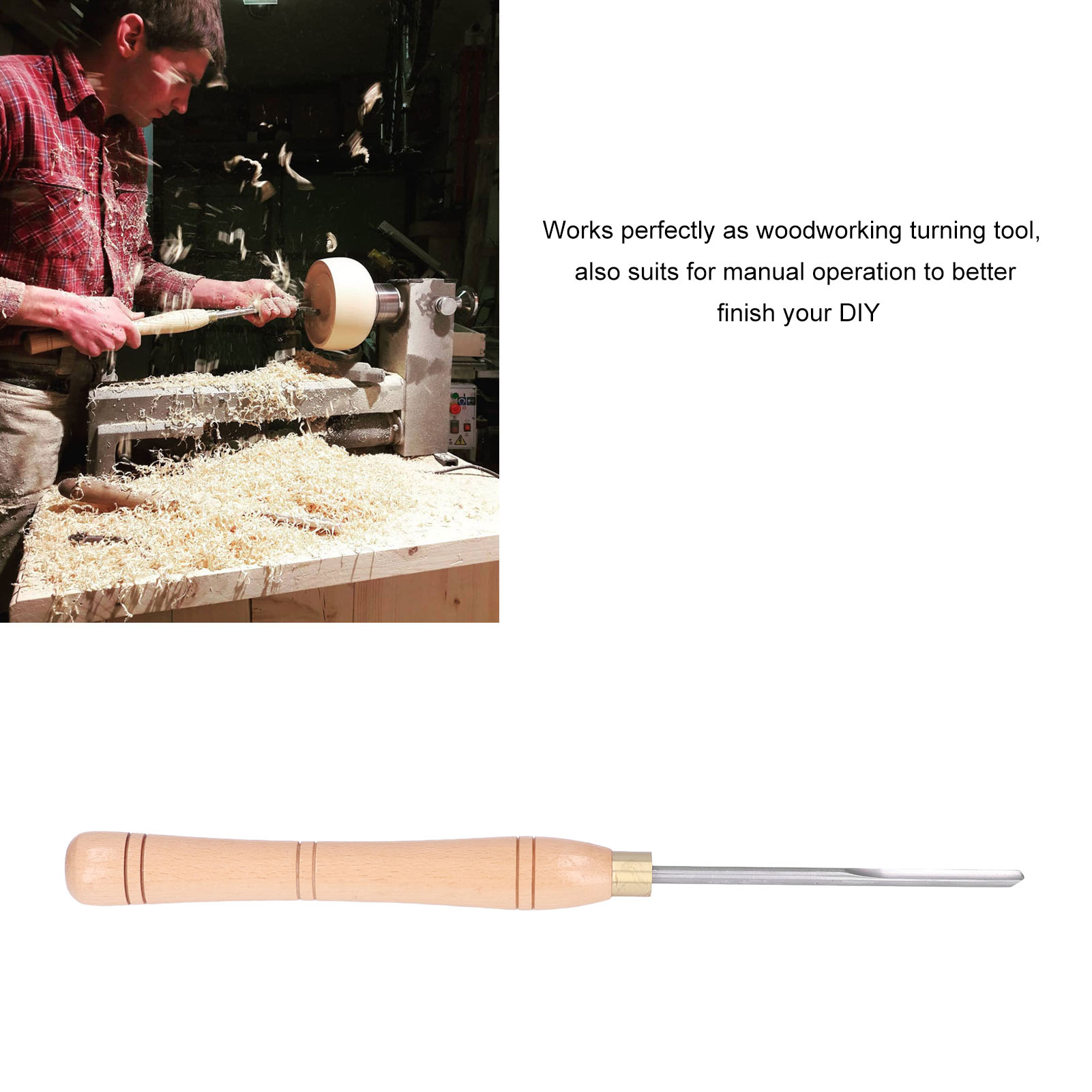 Chisel Turning Tool Wood Lathe - Woodworking Hardware บทวิจารณ์และราคา