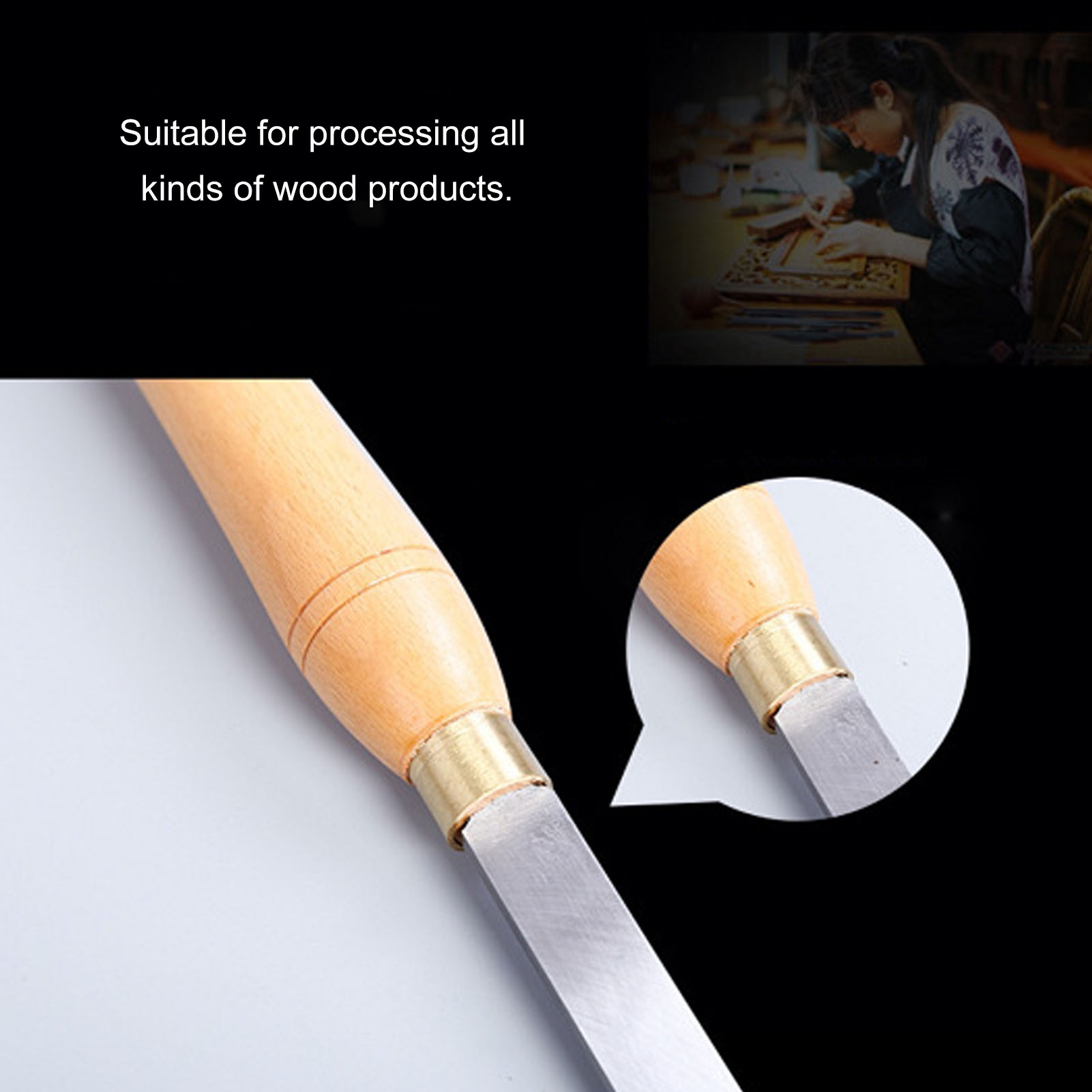 Chisel Turning Tool Wood Lathe - Woodworking Hardware บทวิจารณ์และราคา