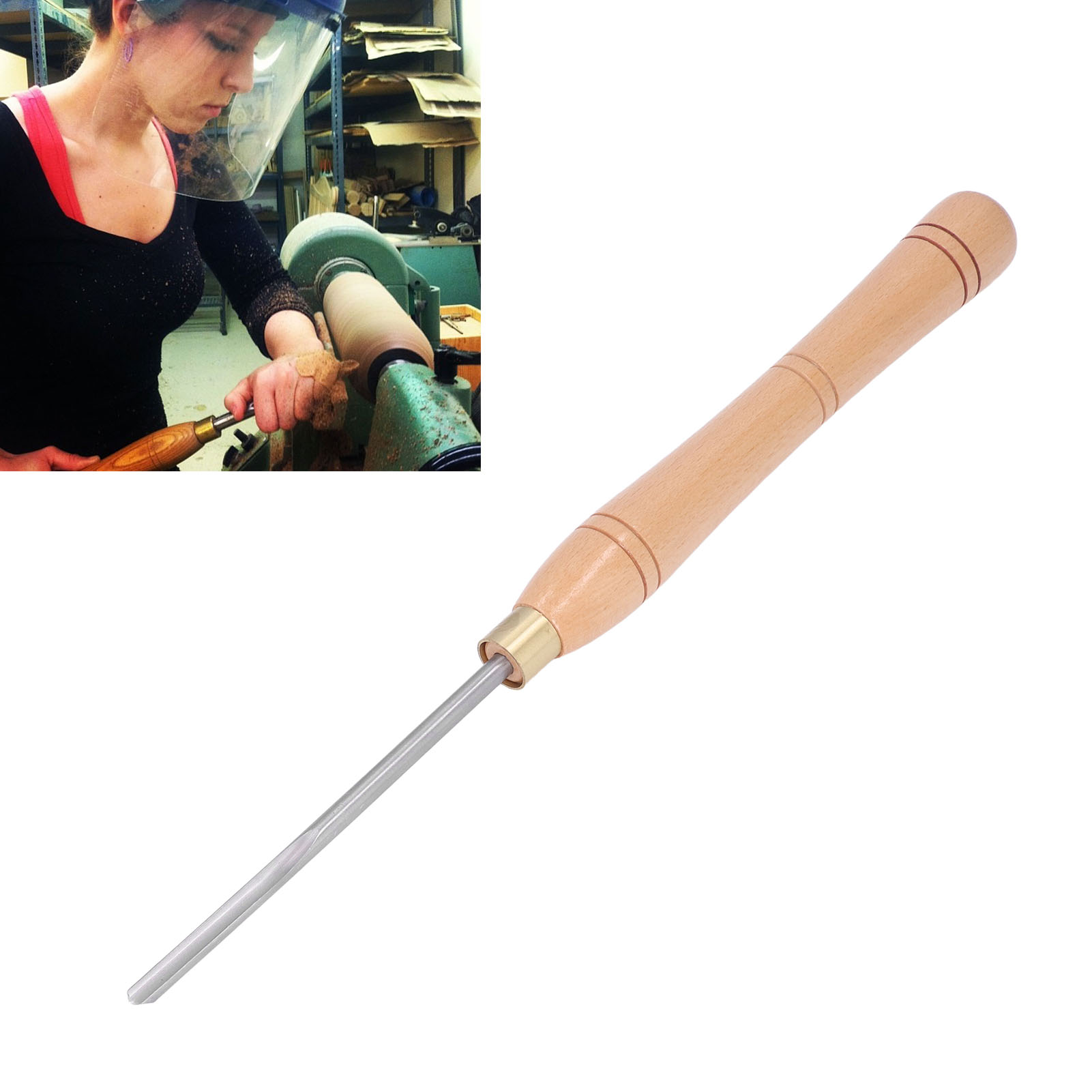 Chisel Turning Tool Wood Lathe - Woodworking Hardware บทวิจารณ์และราคา