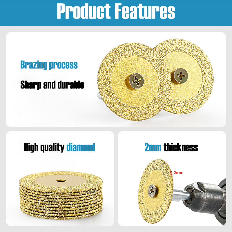 40mm Braze Diamond Saw Blade M - Woodworking Hand Tools บทวิจารณ์และราคา