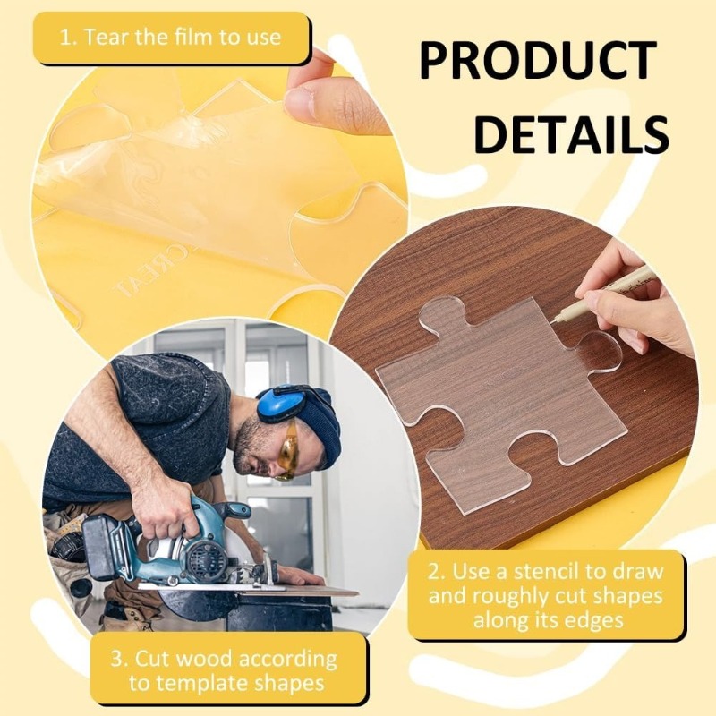 Acrylic Puzzle Woodworking Tem - Woodworking Project Plans บทวิจารณ์และราคา