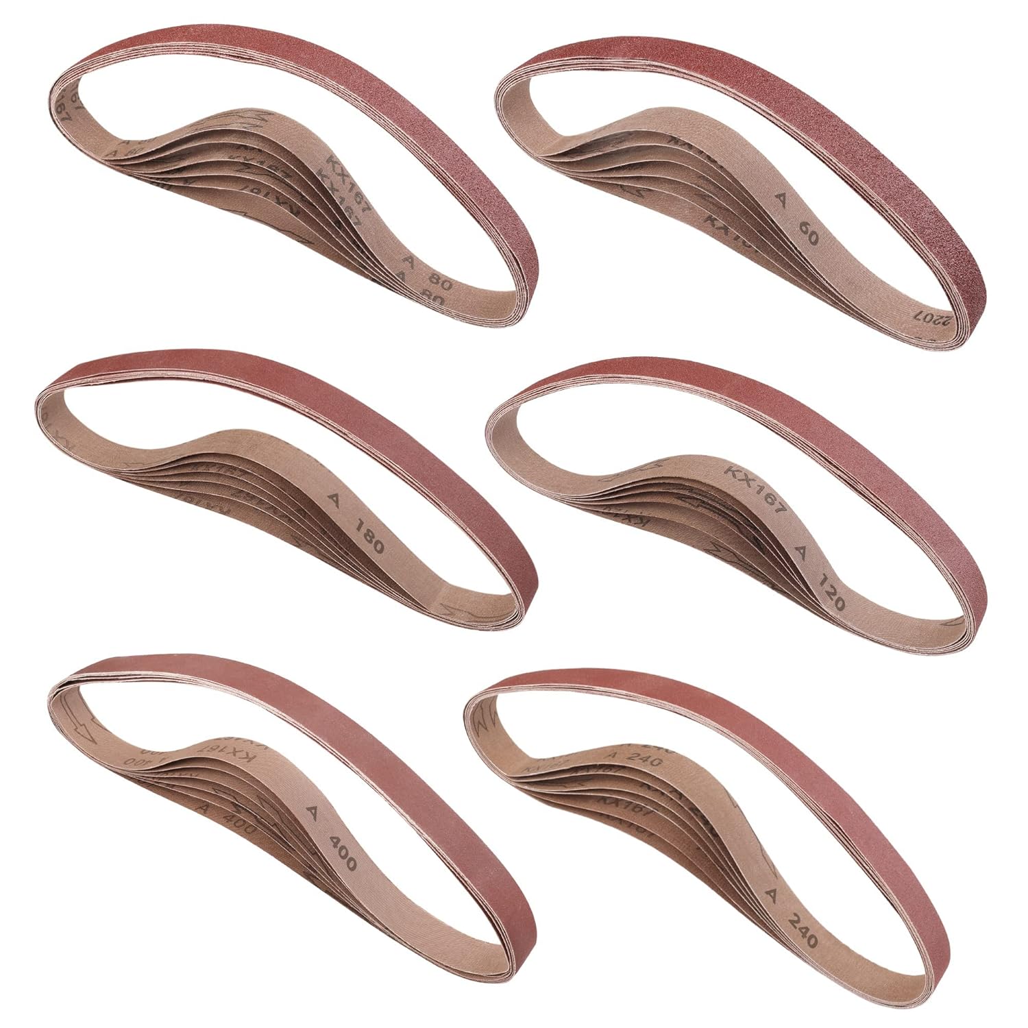 36 Pack 1x30 Inch Sanding Belt - Woodworking Kits บทวิจารณ์และราคา