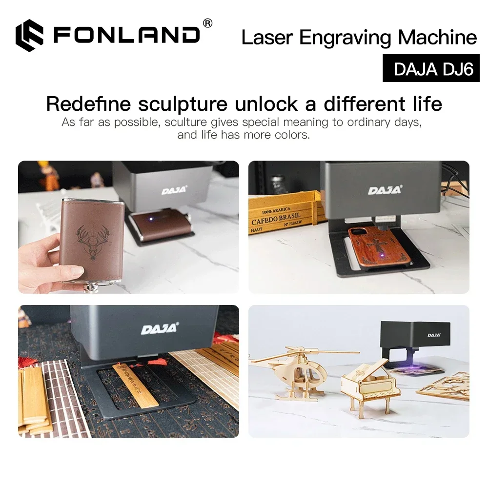 DAJA Laser Engraver CNC DIY DJ - Woodworking Logos บทวิจารณ์และราคา