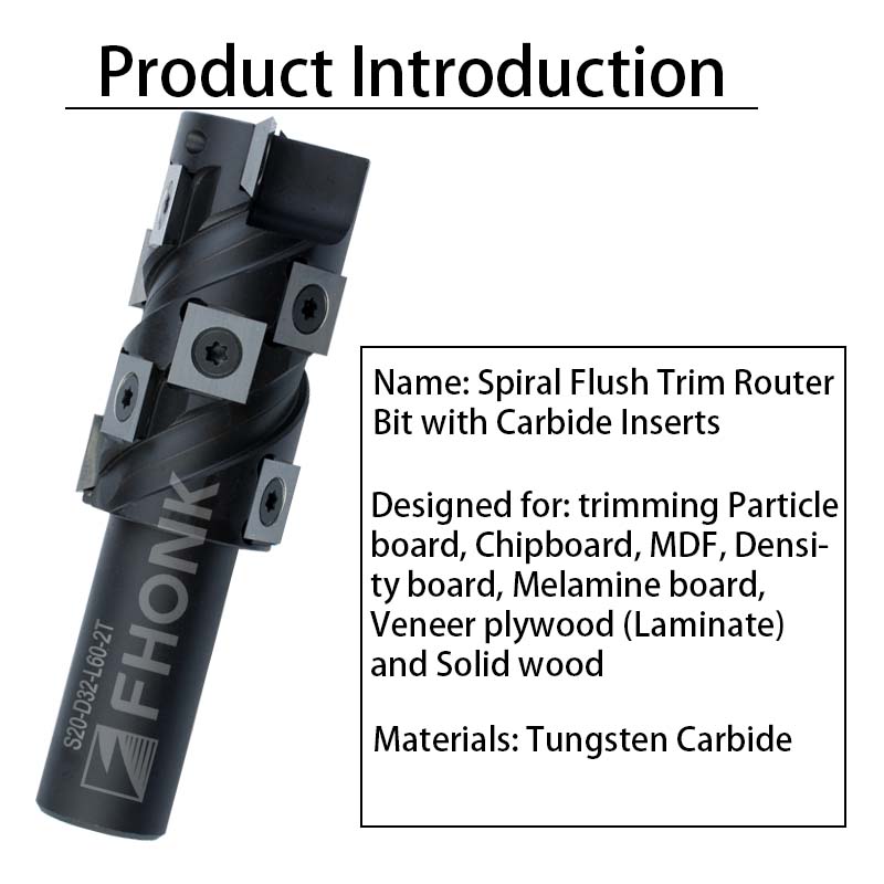 20mm Shank Flush Trim Router B - Woodworking Tool บทวิจารณ์และราคา